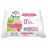 Love & Green Lingettes Intimes à l'Aloe Vera Apaisant 20 pièces