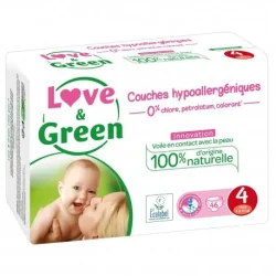 Love & Green Couches Hypoallergéniques Taille 4...