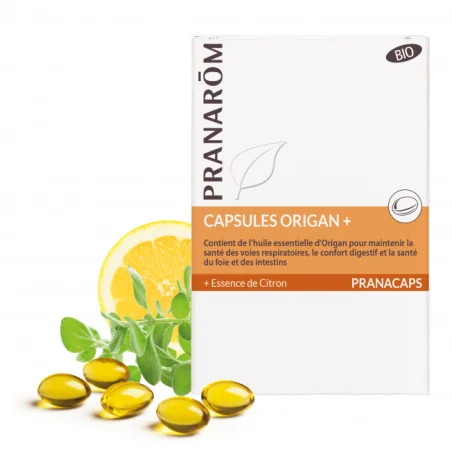 Pranarom Pranacaps Origan 30 capsules