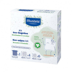 Mustela Kit Eco-Lingettes Réutilisable &...