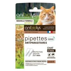 Anibiolys Chats Pipettes Antiparasitaires - 2...