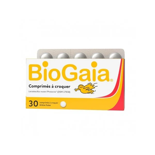 BioGaia Protectis Arôme Citron Probiotique 30 comprimés