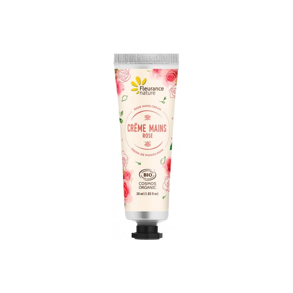 Fleurance Nature Crème Mains Rose Bio 30ML