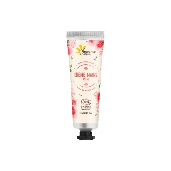 Fleurance Nature Crème Mains Rose Bio 30ML