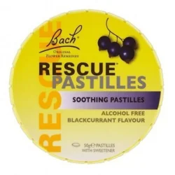 Fleurs de Bach Rescue pastilles Cassis 50GR