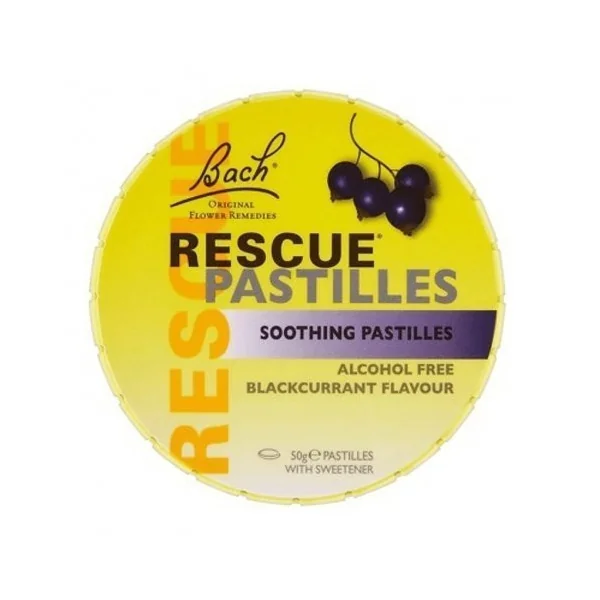 Fleurs de Bach Rescue pastilles Cassis 50GR