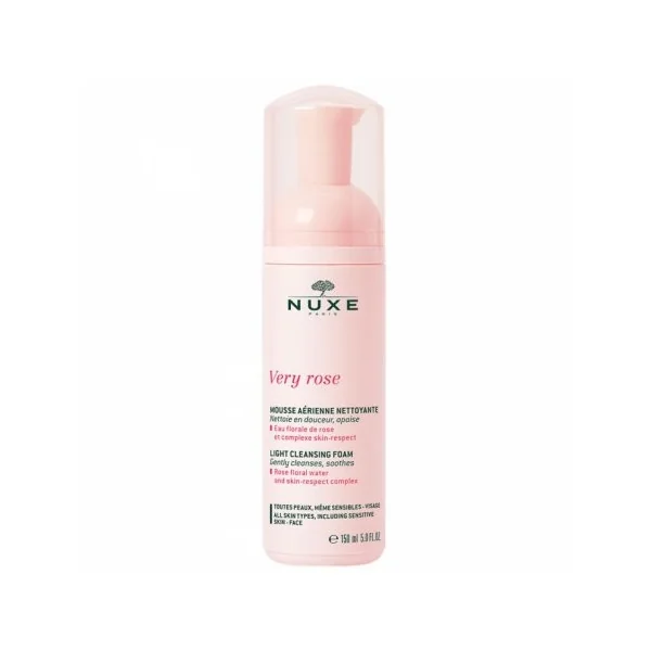 Nuxe Very Rose Mousse Aérienne Nettoyante - 150 ML