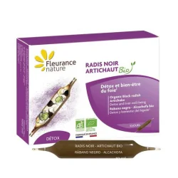 Fleurance nature Ampoules Radis noir-Artichaut Bio 10 Ampoules