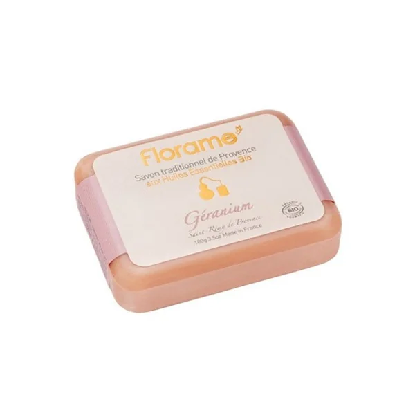 Florame Savon traditionnel de Provence Géranium 100GR