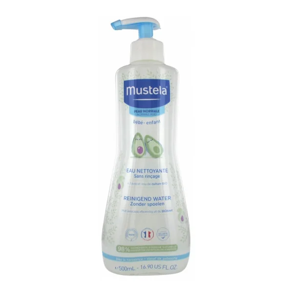 Mustela Eau Nettoyante Sans Rinçage - 750 ML