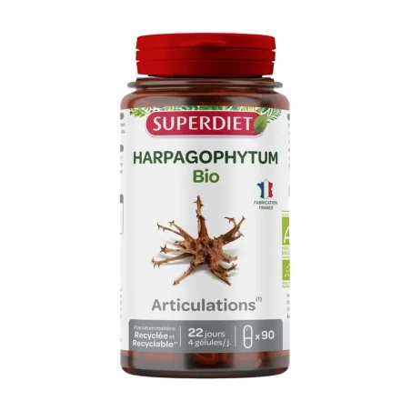 Superdiet harpagophytum bio 90 gélules