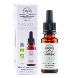 Elixirs&Co Les FLeurs de Bach authentiques Confiance 20ML