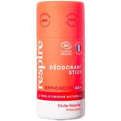 Respire Déodorant stick Pêche blanche 50GR