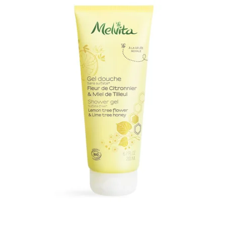 Melvita gel douche fleur de citronnier & miel de tilleul 200ML