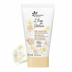 Fleurance Nature Gel douche parfumé à l'Eau des Délices Agrumes & Fleurs blanches 50 ml