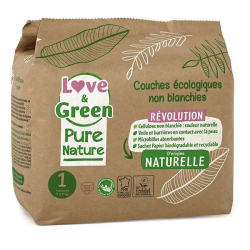 Love & Green Pur Nature Couche Ecologiques...