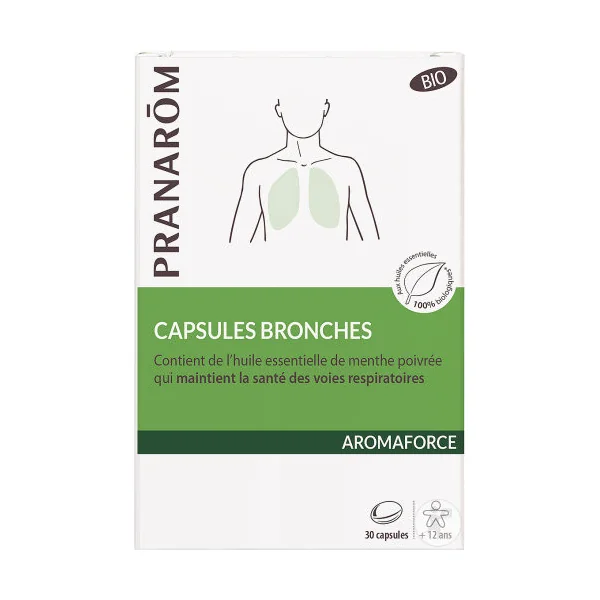 Pranarom Capsules Bronches 30 Capsules