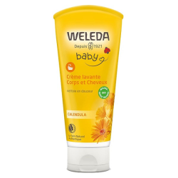 Weleda Baby Crème Lavante Corps & Cheveux Calendula 200ML