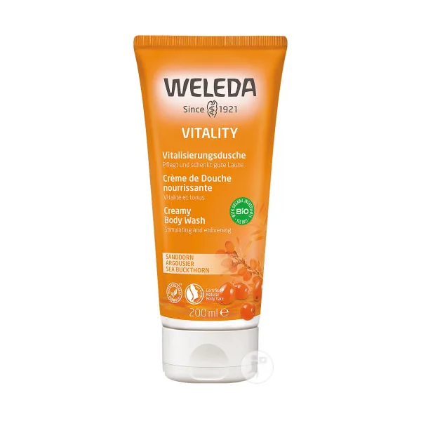 Weleda Vitality Crème de Douche Nourrissante 200ML