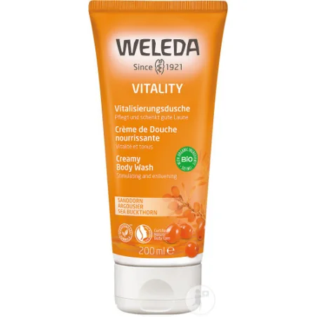 Weleda Vitality Crème de Douche Nourrissante 200ML