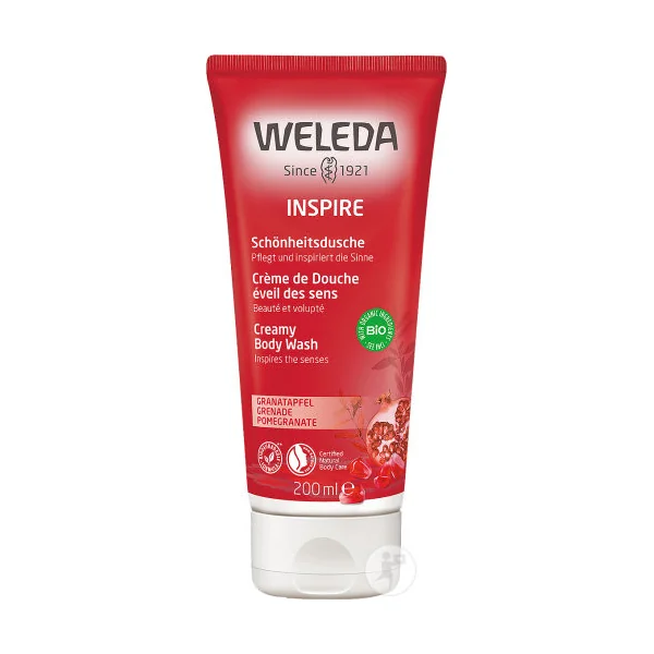 Weleda Inspire Crème de Douche Eveil des Sens 200ML