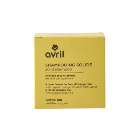 Avril Shampooing Solide Saponifié à Froid 100GR