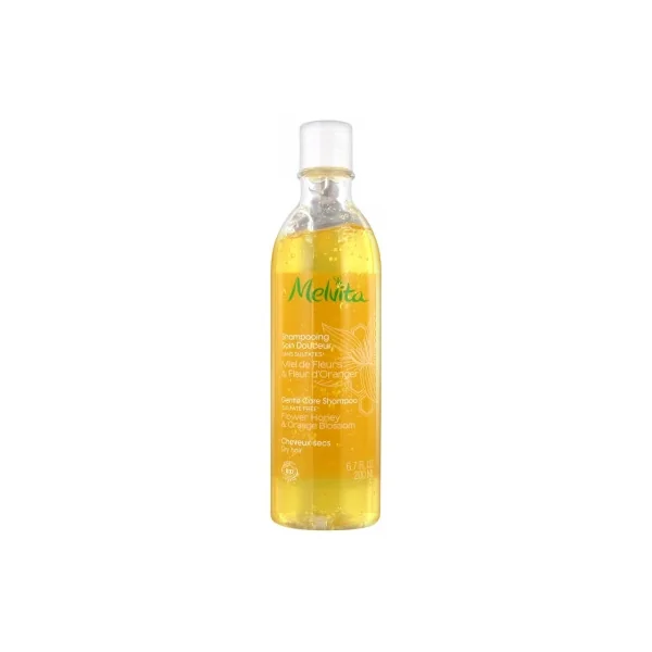 Melvita shampoing soin douceur Miel de fleur&fleur d'oranger 200ML