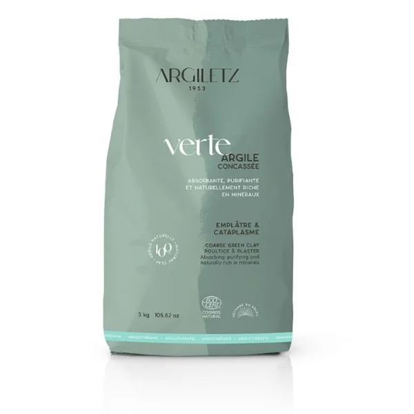 Argiletz Argile verte concassée 3KG