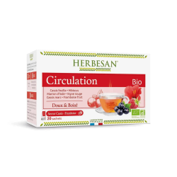 Herbesan Infusion circulation bio 20 sachets