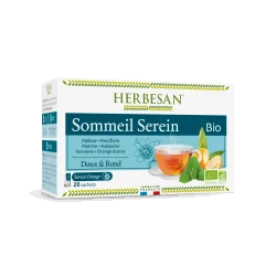 Herbesan Infusion Mélisse – Sommeil Serein Bio...