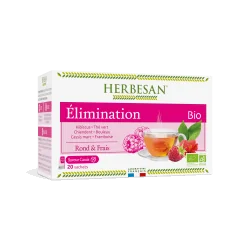 Herbesan Infusion Hibiscus Elimination Bio 20...