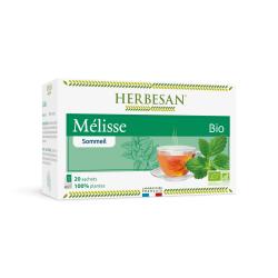 Herbesan Infusion Mélisse – Sommeil 20 sachets