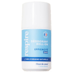 Respire Déodorant Roll-On Fleur de Coton 50 ml