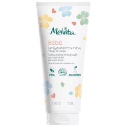 Melvita Bébé Lait Hydratant Tout Doux Visage et Corps Bio 175 ml