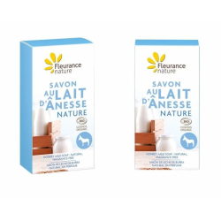 LOT DE 2X Fleurance Nature Savon au Lait...