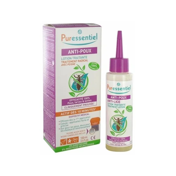 Puressentiel Anti-poux + peigne 100ml