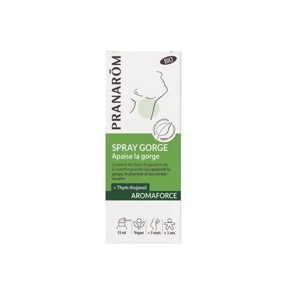 Pranarôm Aromaforce Spray Gorge Bio 15ml