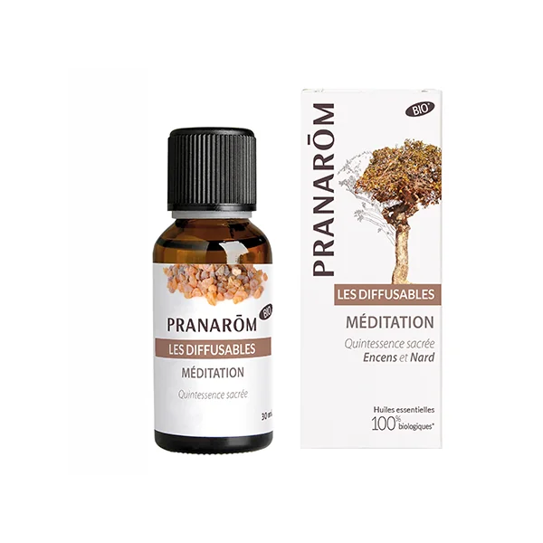 Pranarôm Les Diffusables Méditation Encens et Nard - 30 ML