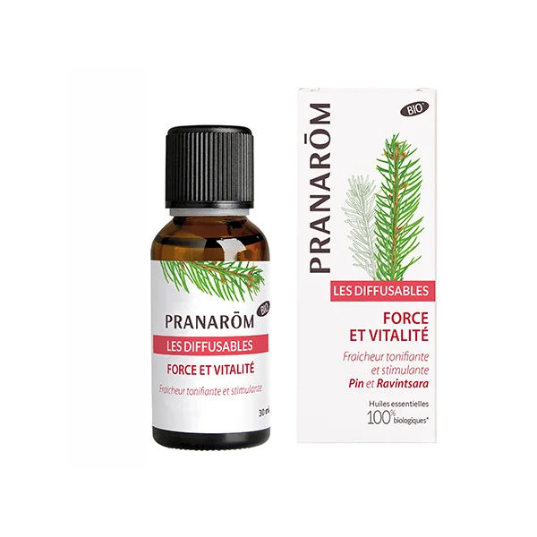 Pranarôm Les Diffusables Force et Vitalité Pin et Ravintsara - 30 ML