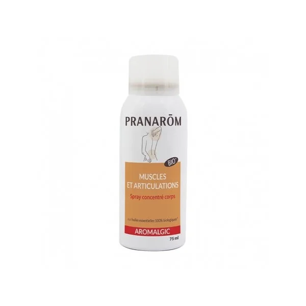 Pranarôm Aromalgic Articulations et Muscles Souples Spray Bio - 75 ML