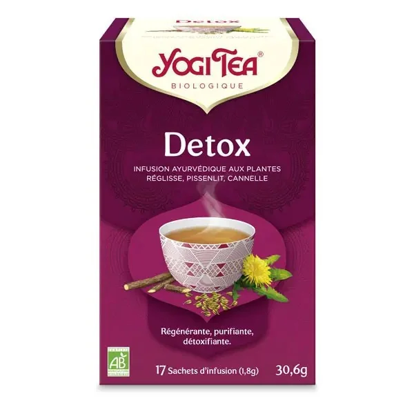 Yogi Tea Infusion Detox - 17 sachets