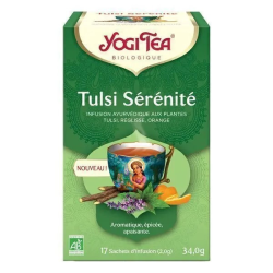 Yogi Tea Infusion Tulsi Sérénité - 17 sachets