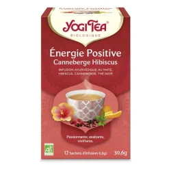 YOGI TEA Energie Positive Hibiscus Canneberges...