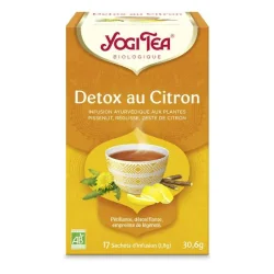 YOGI TEA Infusion detox Citron - 17 sachets
