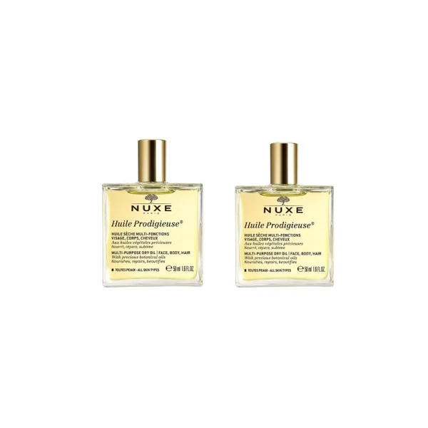 LOT DE 2X Nuxe Huile Prodigieuse Vaporisateur - 50 ML