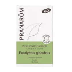 Pranarom Eucalyptus Globuleux Perles d'Huile Essentielle Bio 60 perles