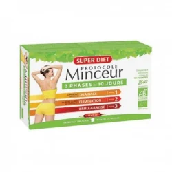 Superdiet Protocole Minceur Bio - 30 Ampoules...