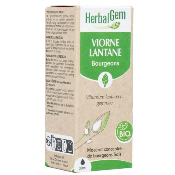 Herbalgem Viorne bourgeon Bio 30ml