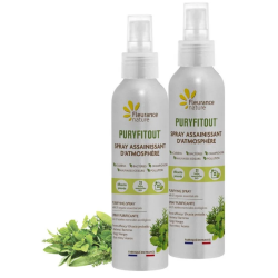 LOT DE 2X Fleurance nature Puryfitout Spray assainissant 200 ml