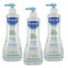 LOT DE 3X Mustela eau Nettoyante sans rinçage à l'avocat bio 500ml